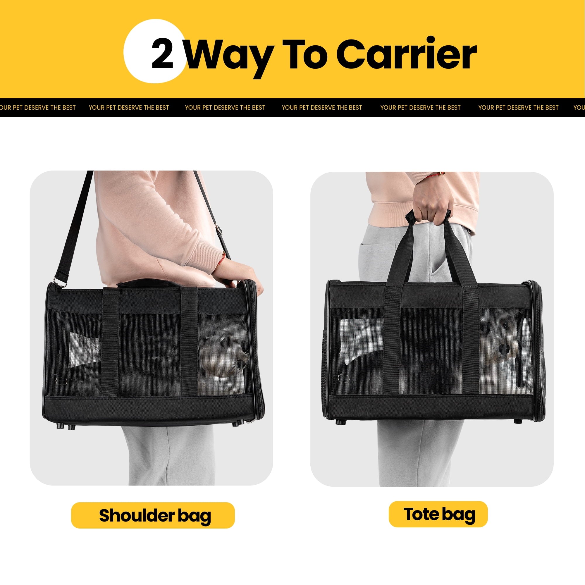 Pet Carrier For Car Travel