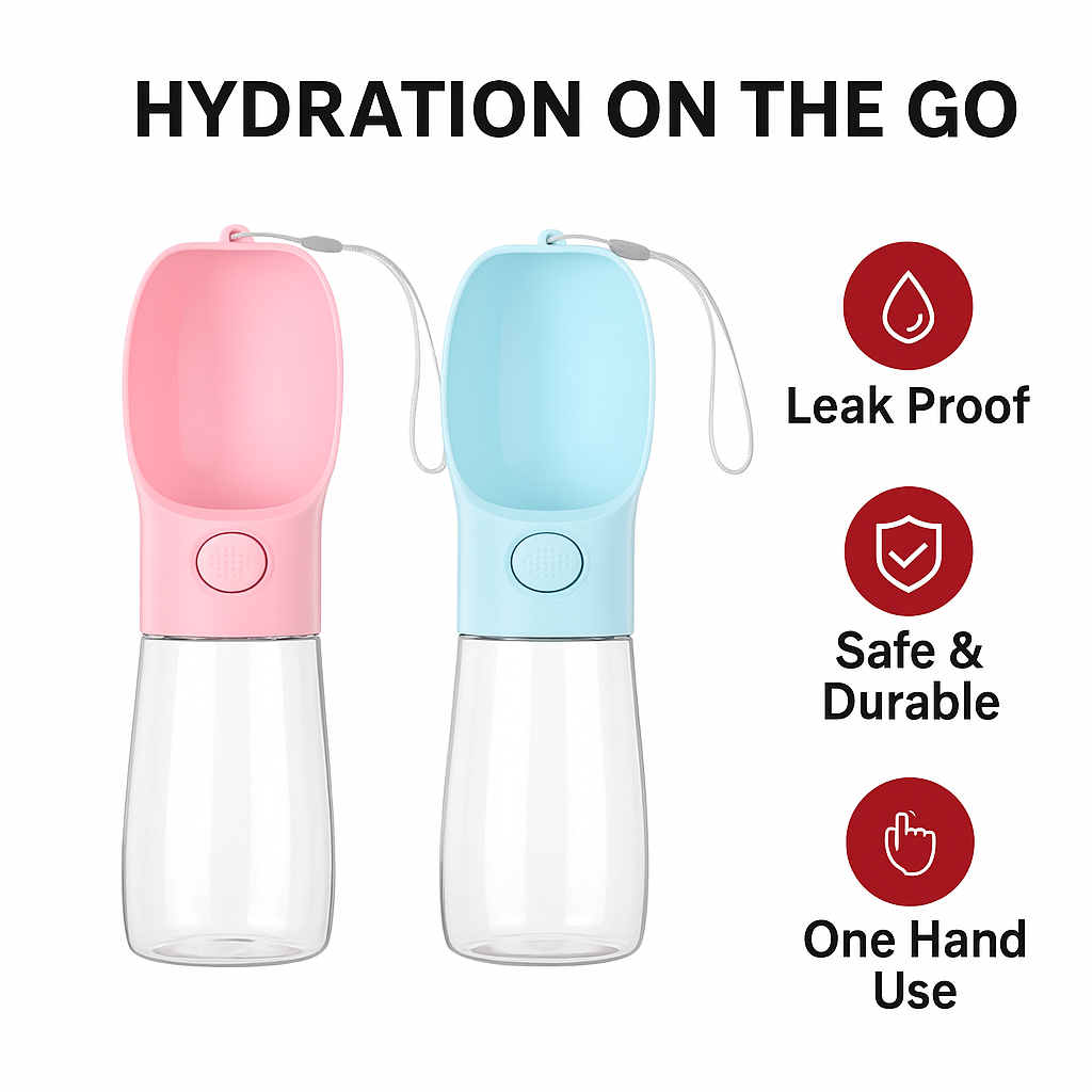 2 Pack of Dog Water Bottles
