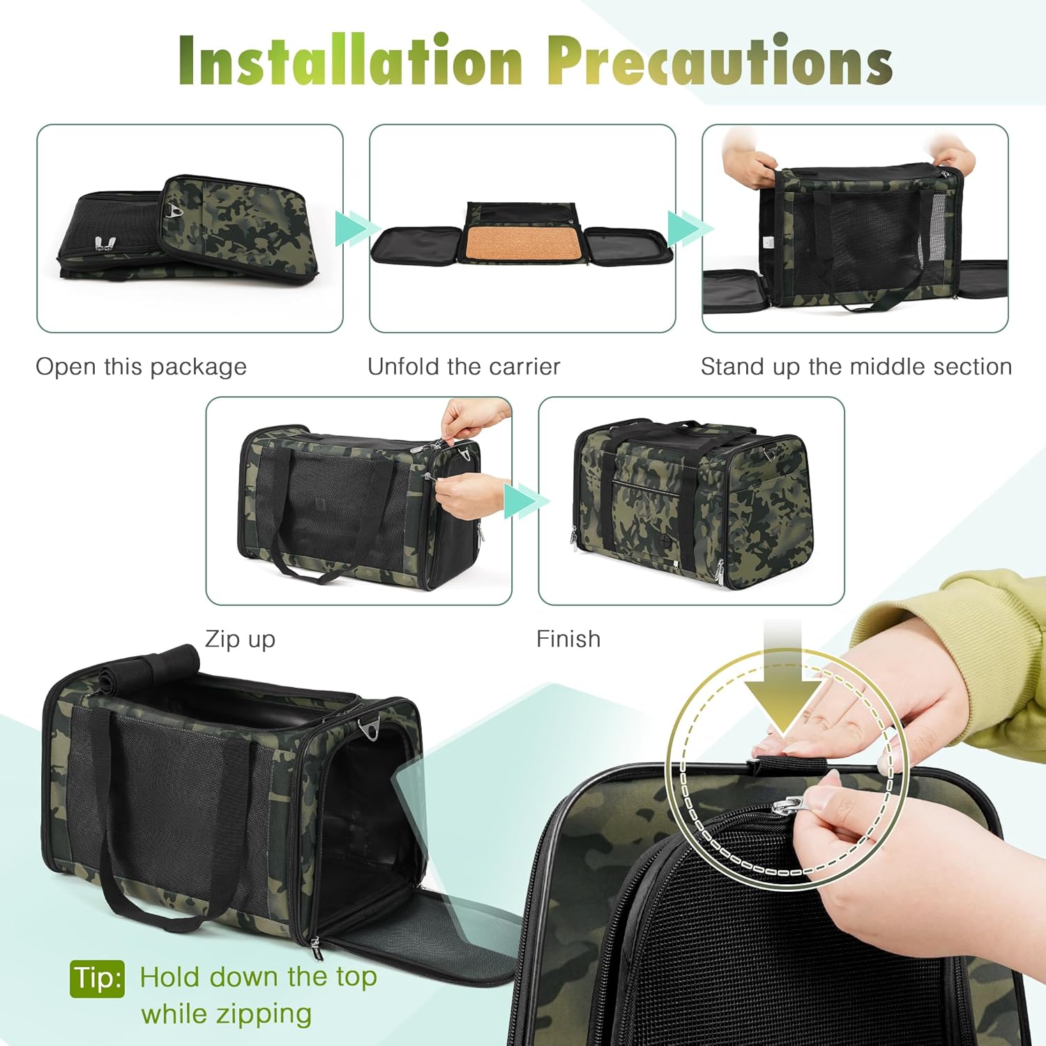 Pet Carrier-Airline Approved